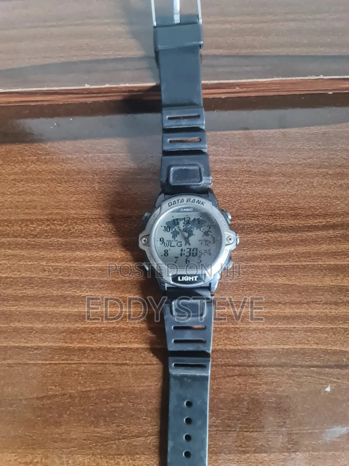 Casio Data Bank Quartz ABX-23 World Time Vintage Men’S Watch