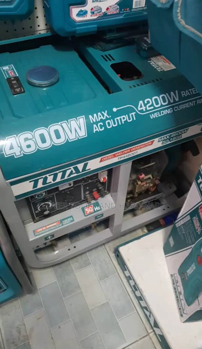Total Diesel Welder Generator TP446001 4.2kw/180a