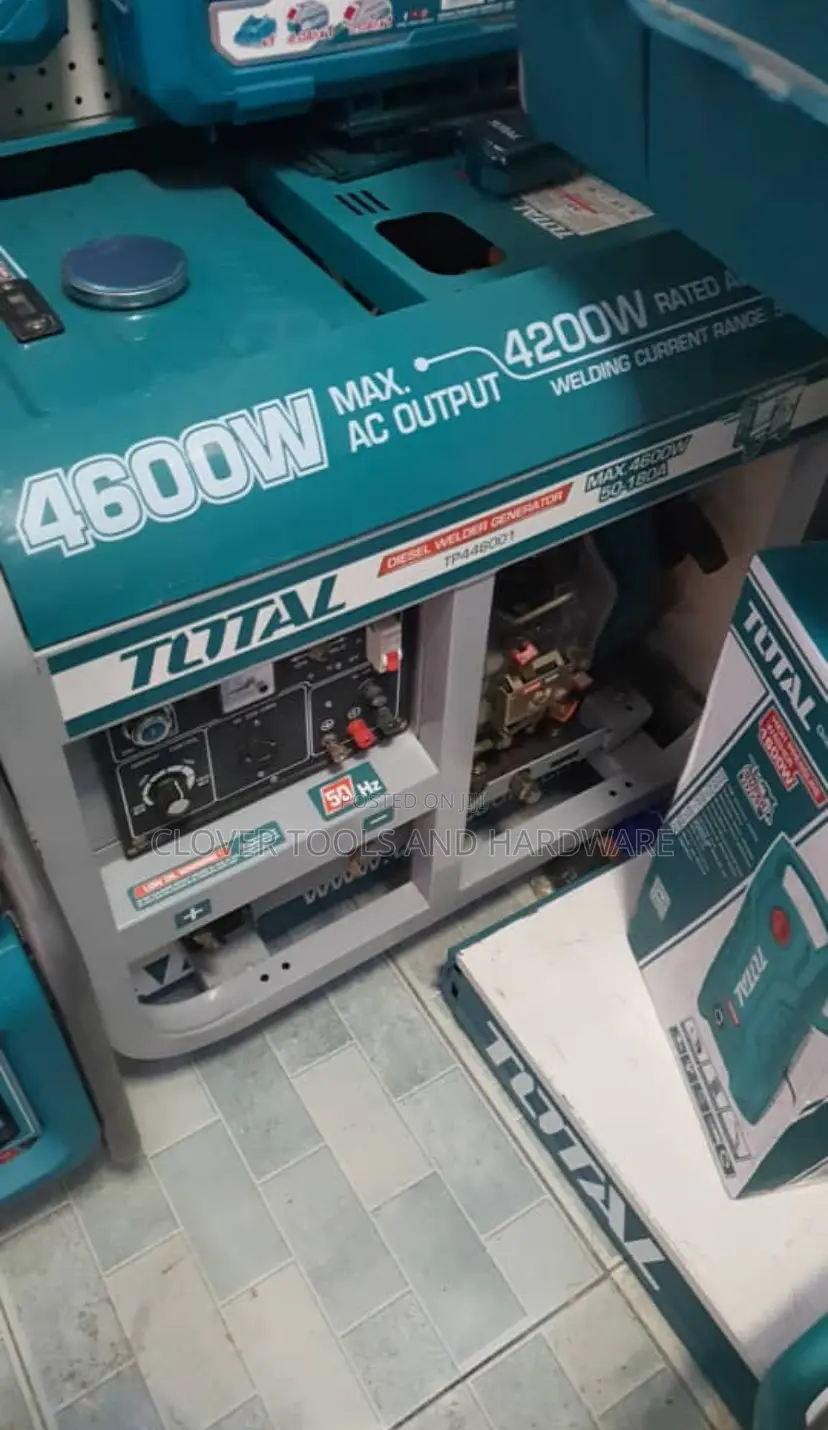 Total Diesel Welder Generator TP446001 4.2kw/180a
