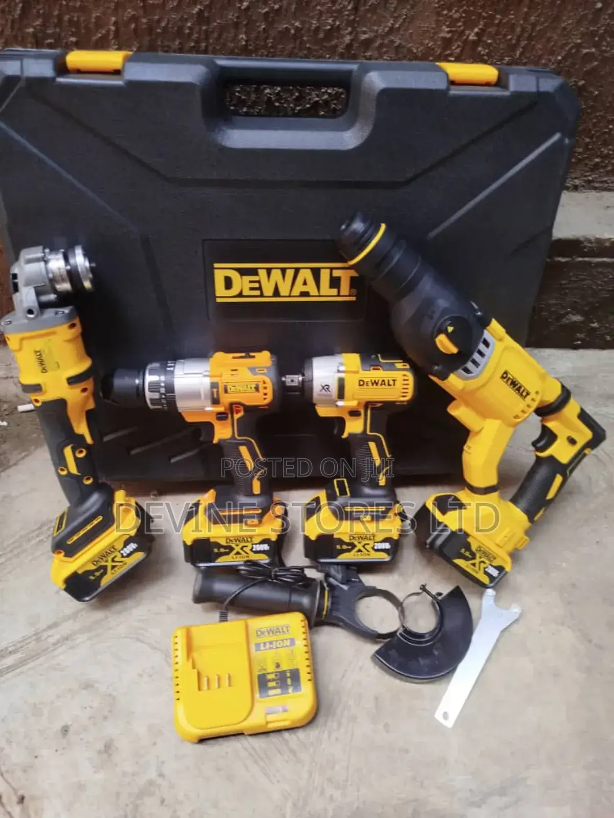 Dewalt Cordless 4in1 Machine Set