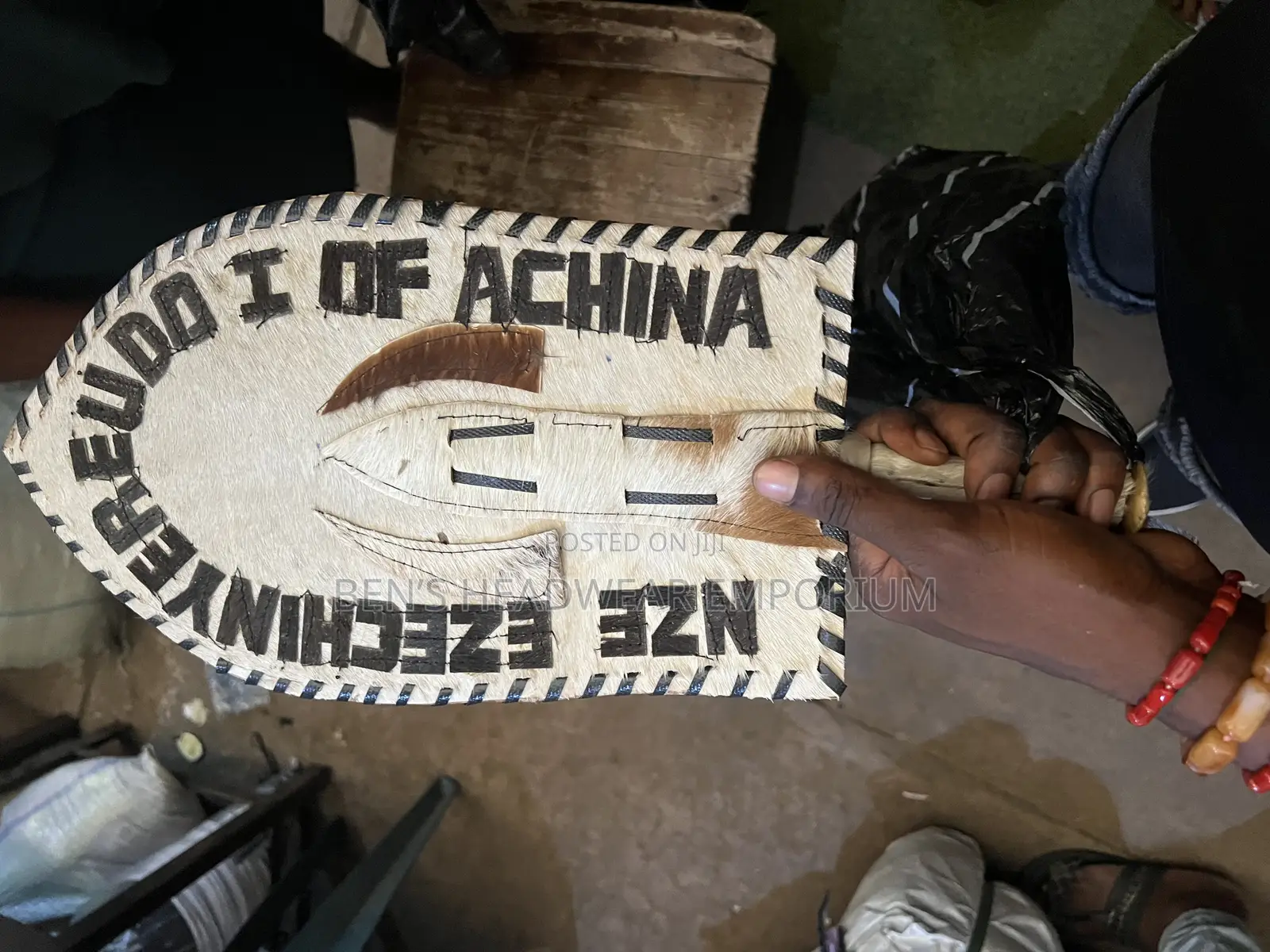 Animal Skin Hand Fan and Customisation