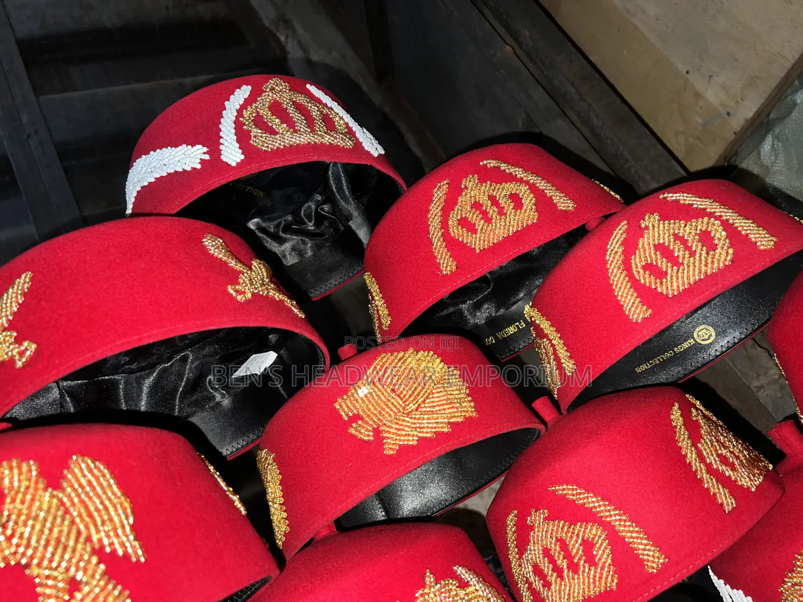 Latest Designs of Red Cap.