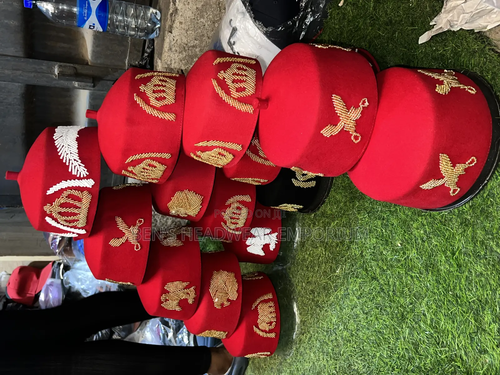 Latest Designs of Red Cap.