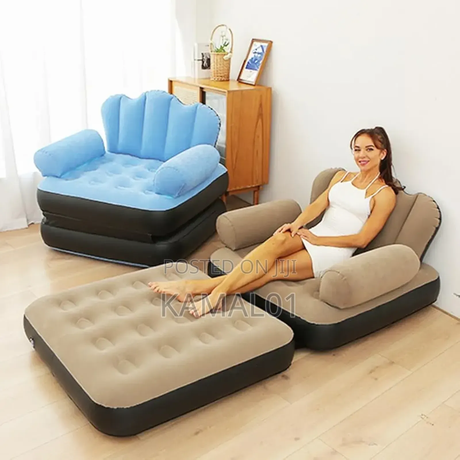 Inflatable Sofa Outdoor & Indoor Adult Sofa Multifunctional
