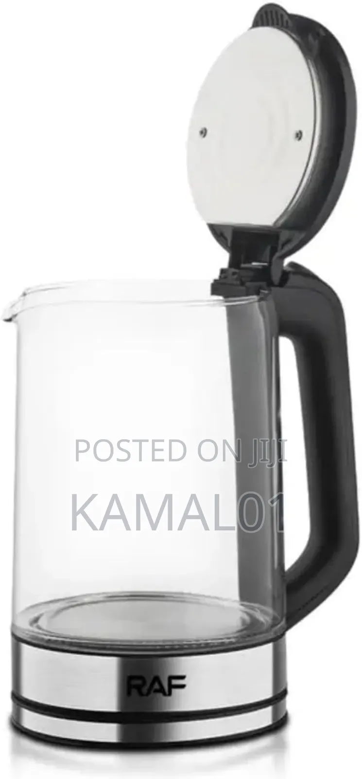 Raf Electric Kettle Glass 2.5L 1500W