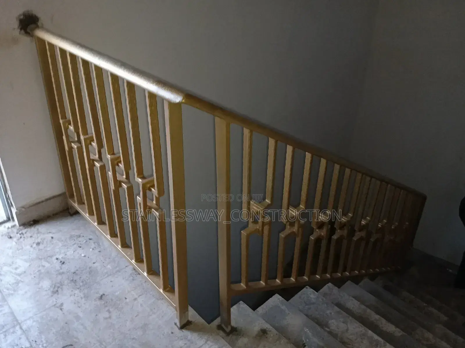 Handrails With Gold Clor