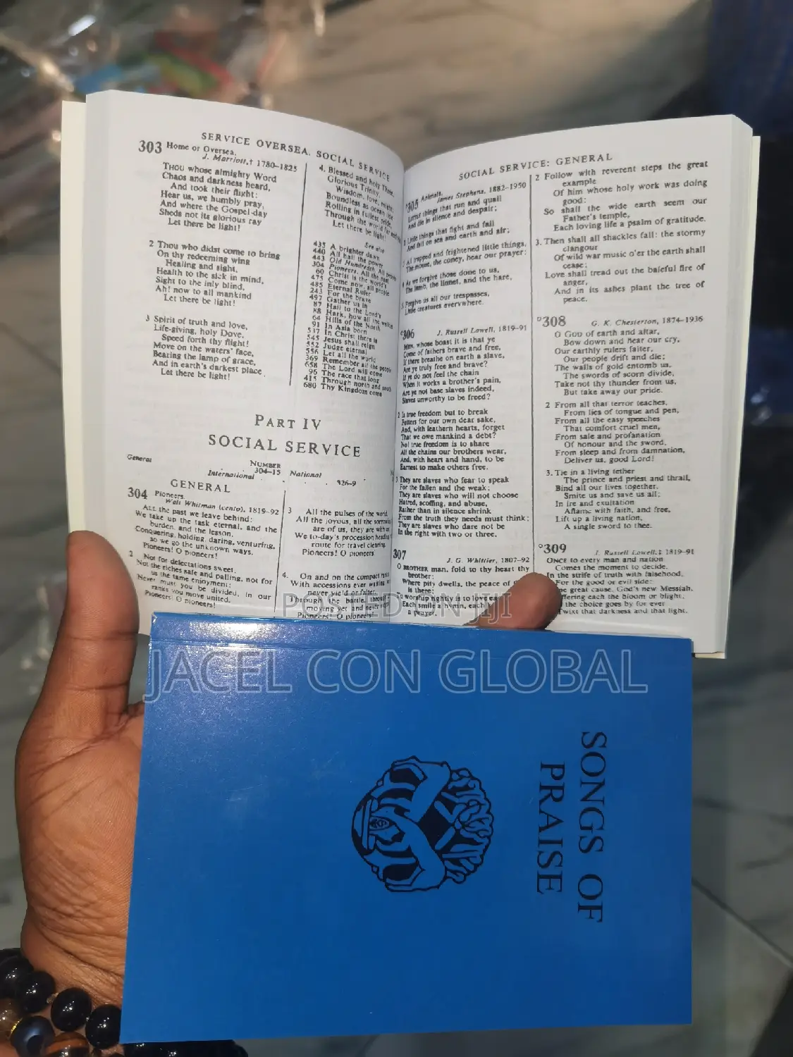 Songs of Praise Hymn Book