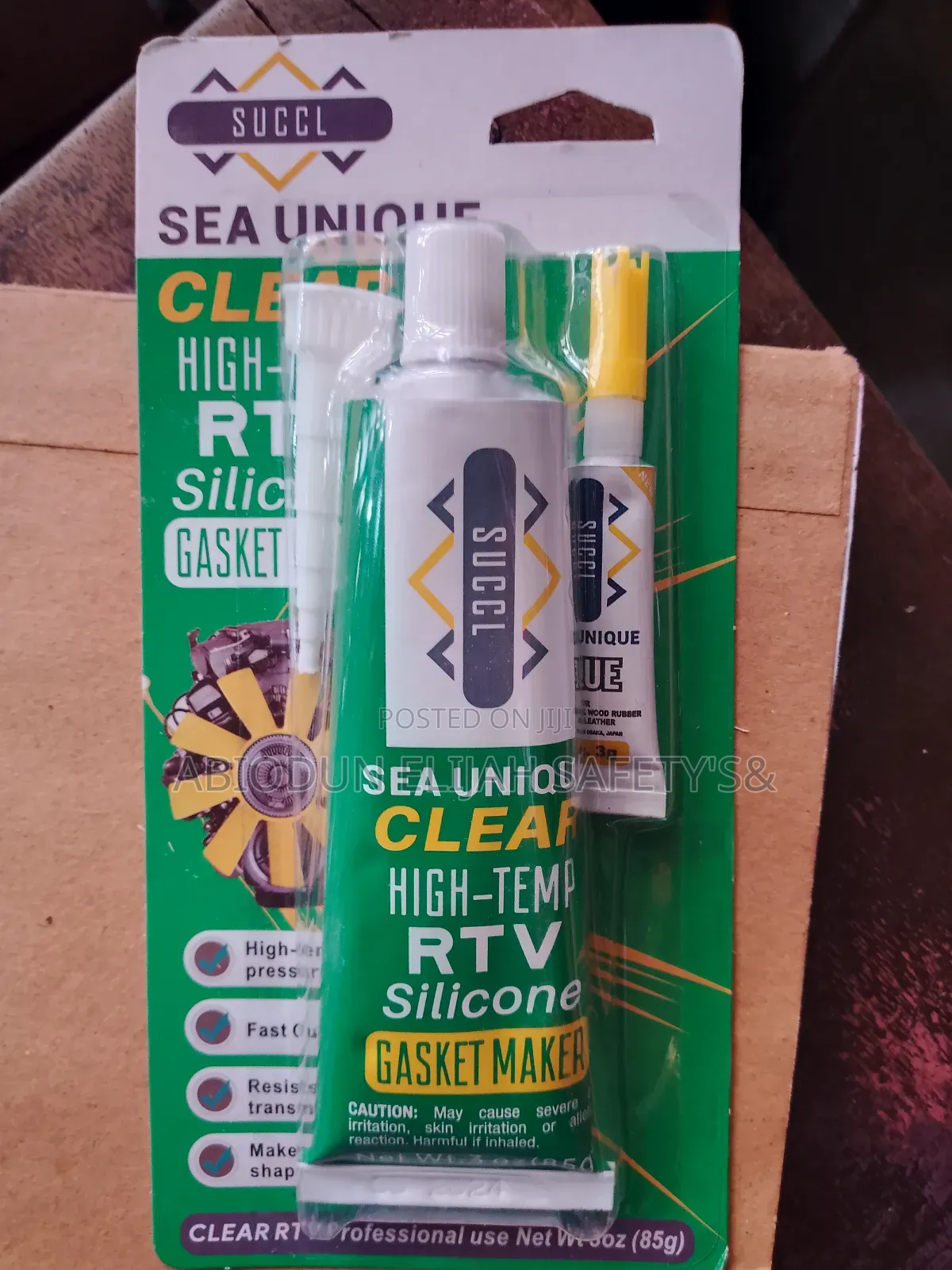 Original High Temperature Silicone Gasket Maker Green Color