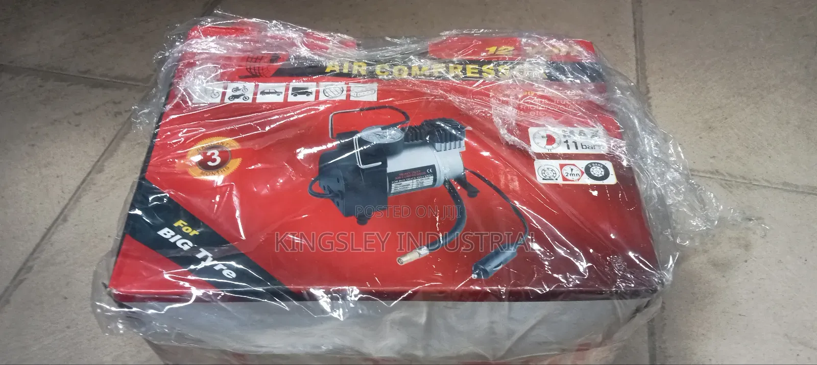 Portable Air Compressor 11bar for Pumping of Tyer