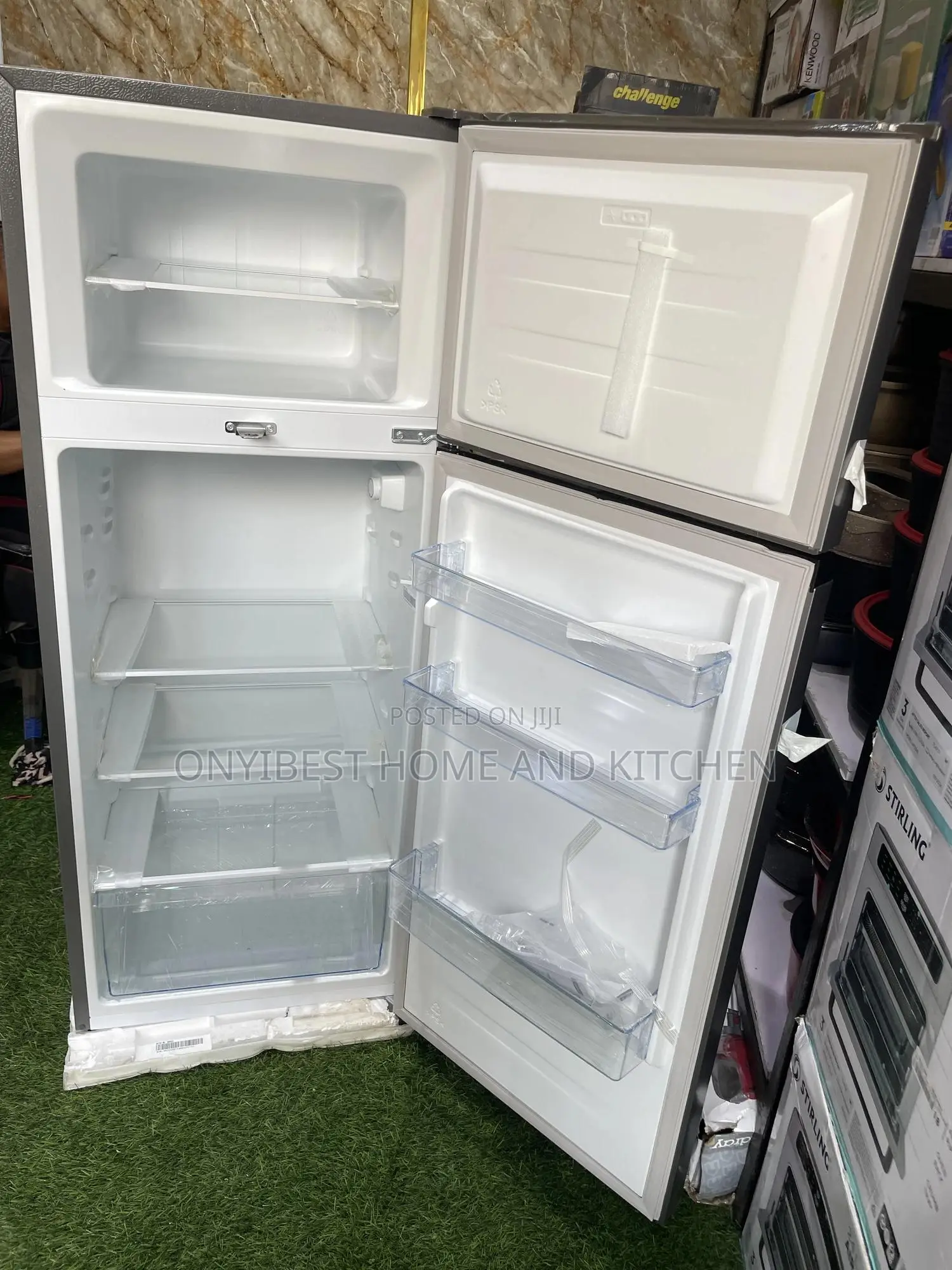 Hisense 205liters Double Door Refrigerator