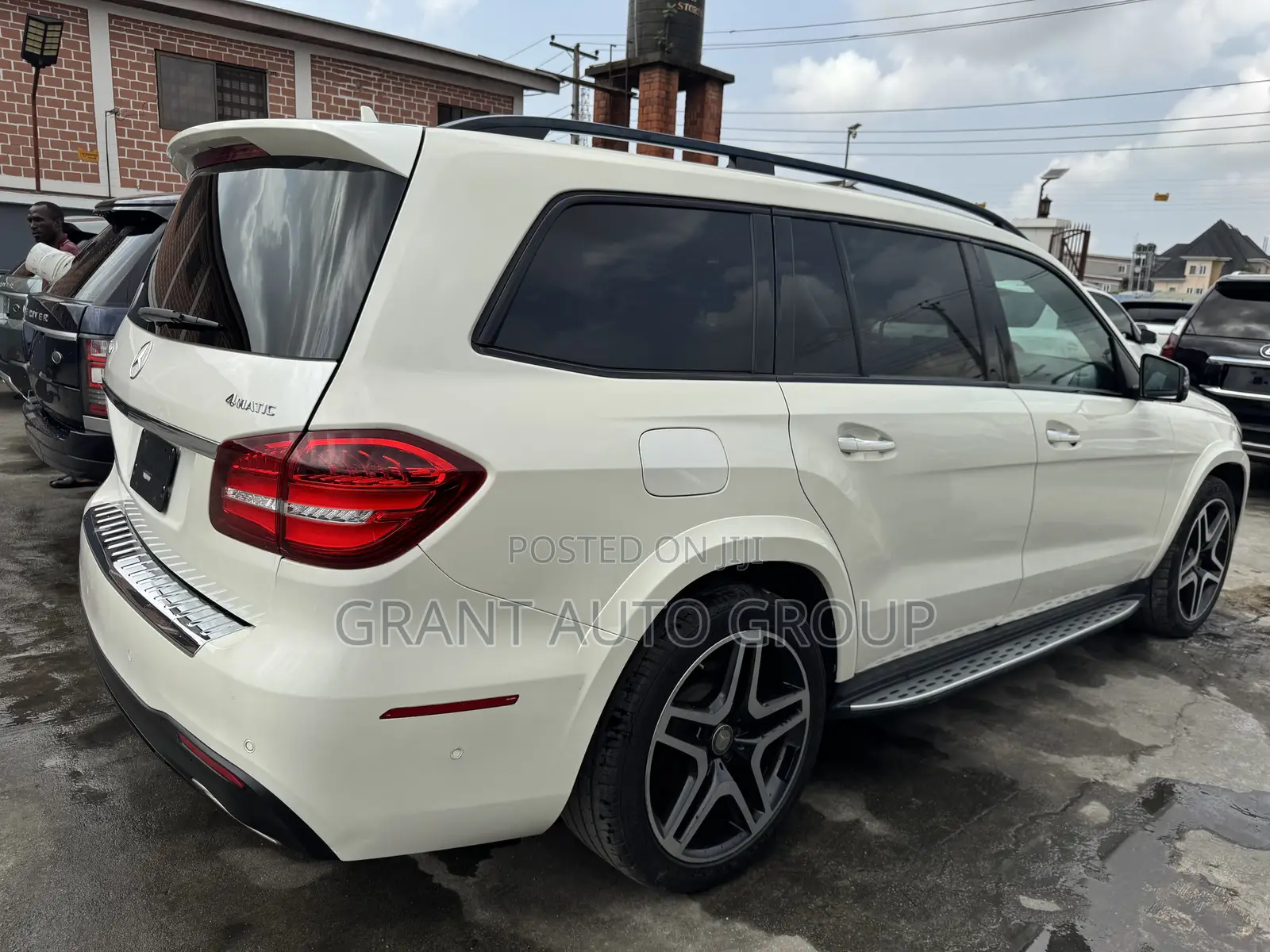 Mercedes-Benz GLS-Class GLS550 4Matic 2017 White
