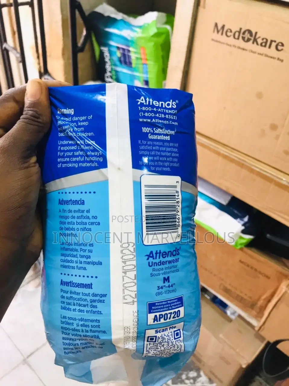 Attend Adult Diaper Large