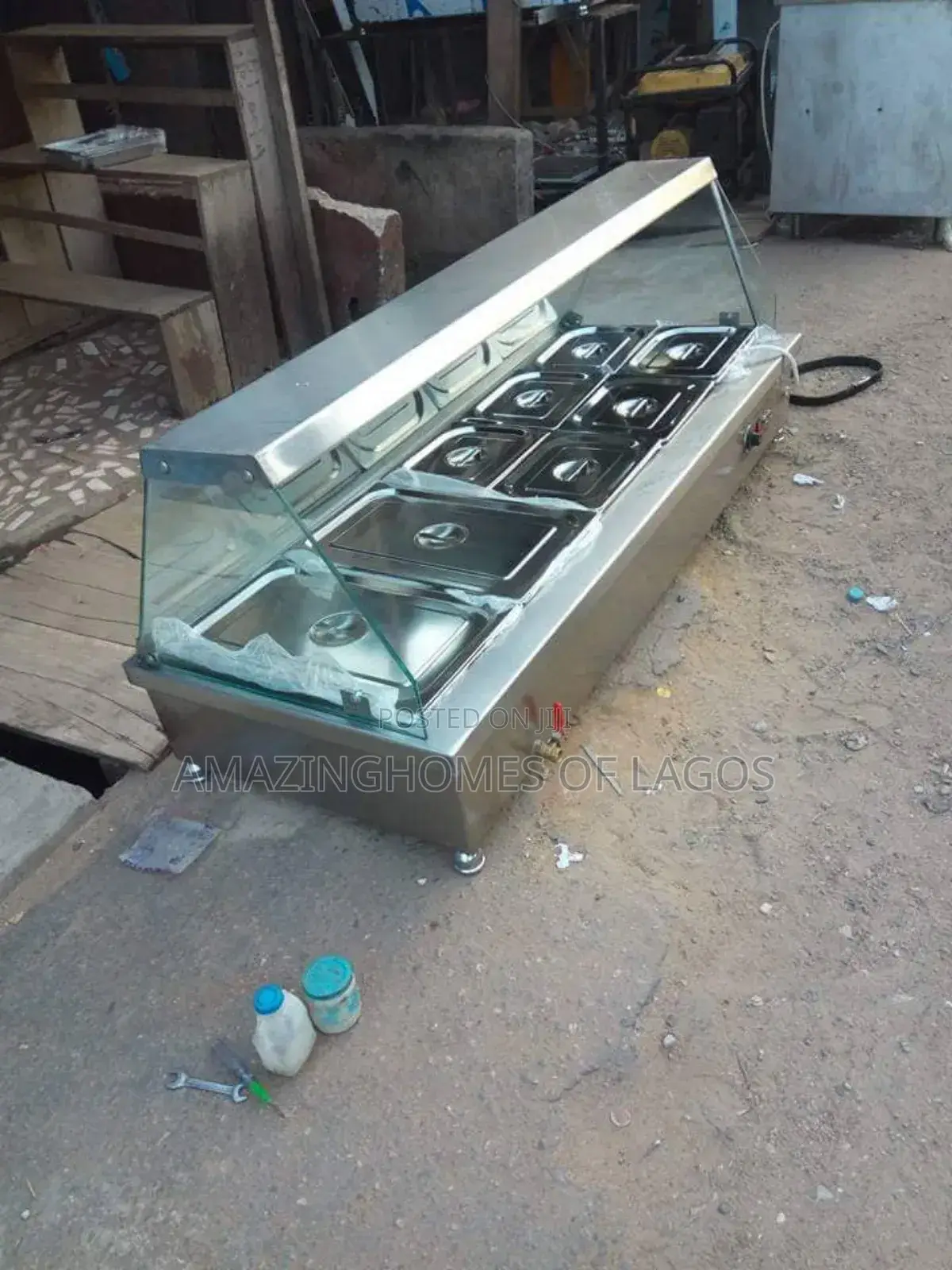 Display Off 4 and 5 Trays Food Warmer