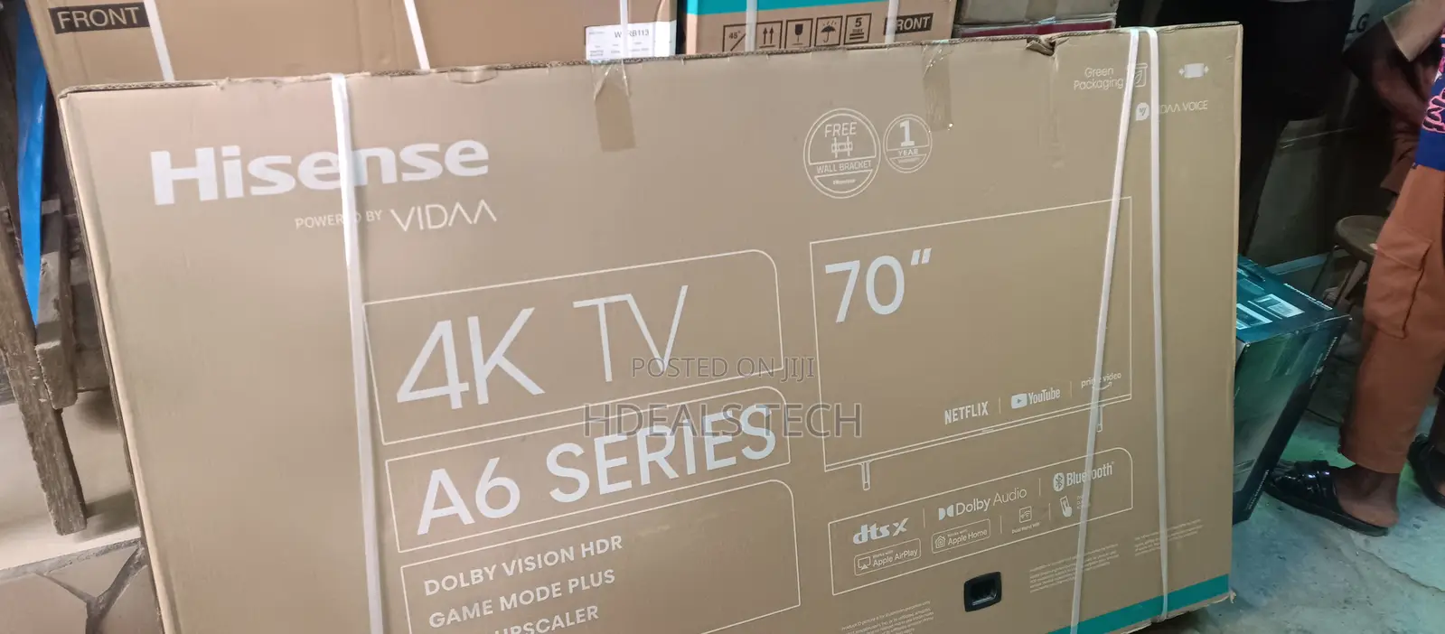 Best Grade- Hisense Tv 75inches Miracast