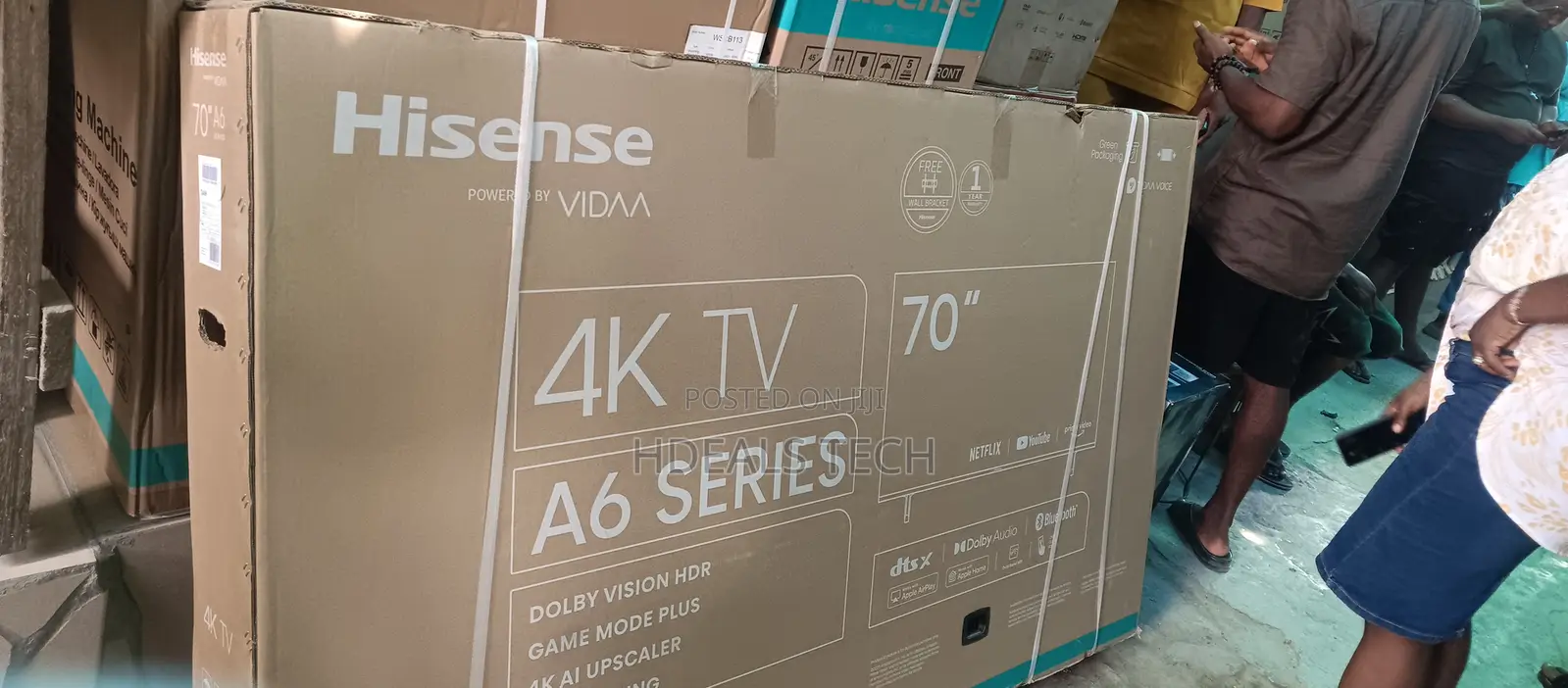 Latest- Hisense 70inches Smart TV With Miracast,Netflix
