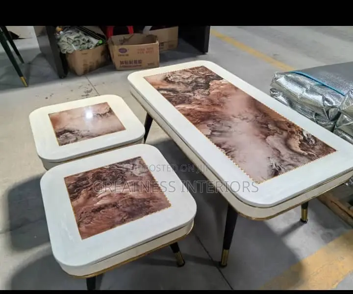 Luxurious Quality Center Table With Side Stool