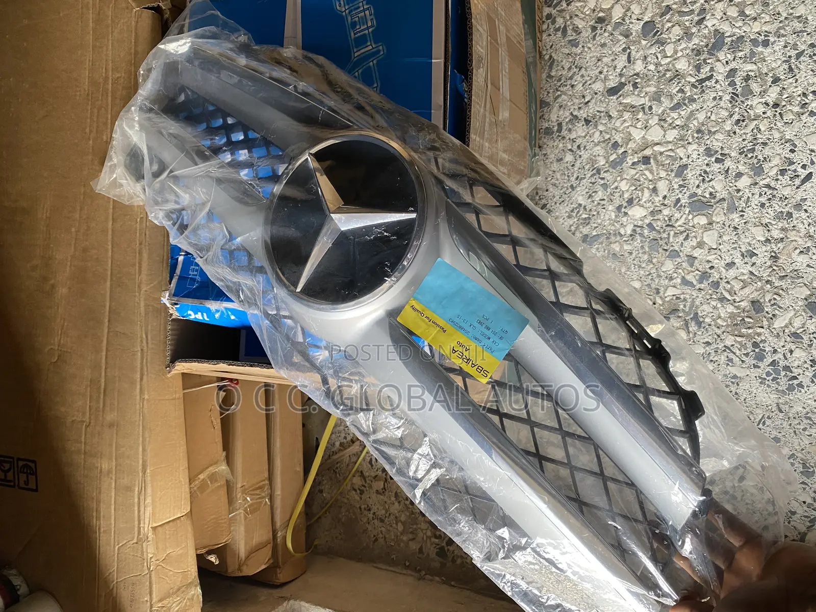 Front Grill Mercedes-Benz GLK 350