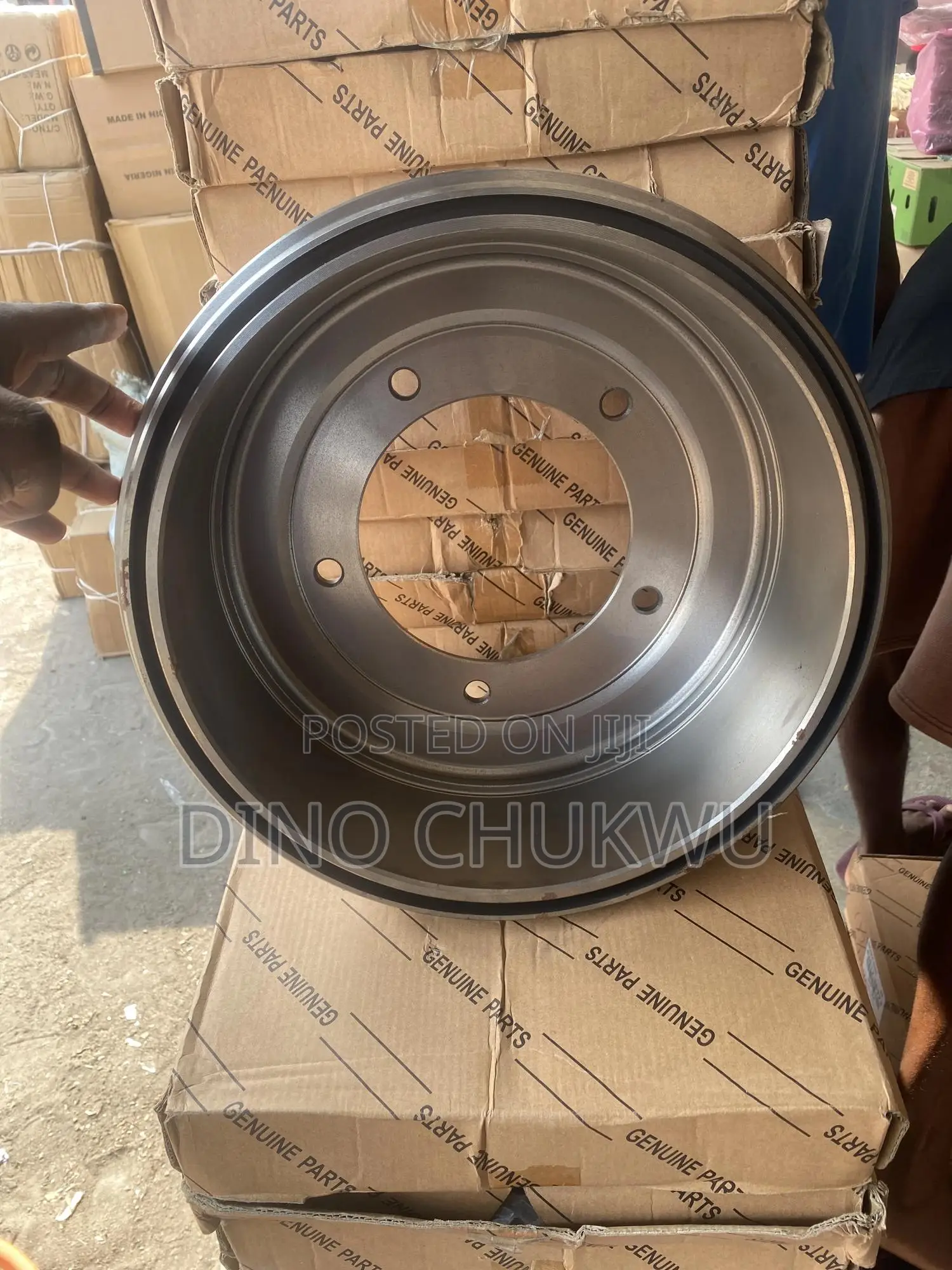 Original Toyota Coaster Brake-Drum (Back)
