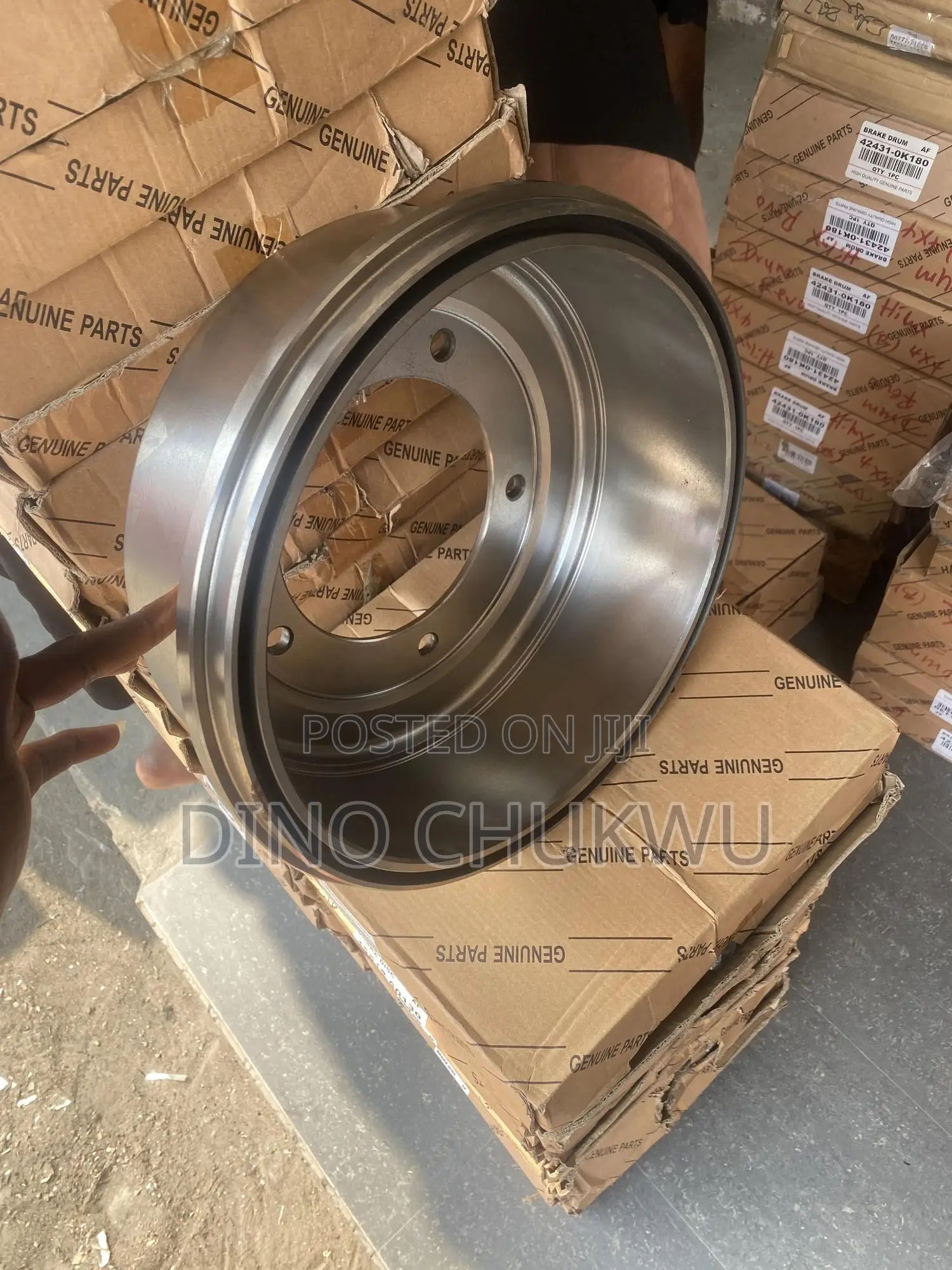 Original Toyota Coaster Brake-Drum (Back)