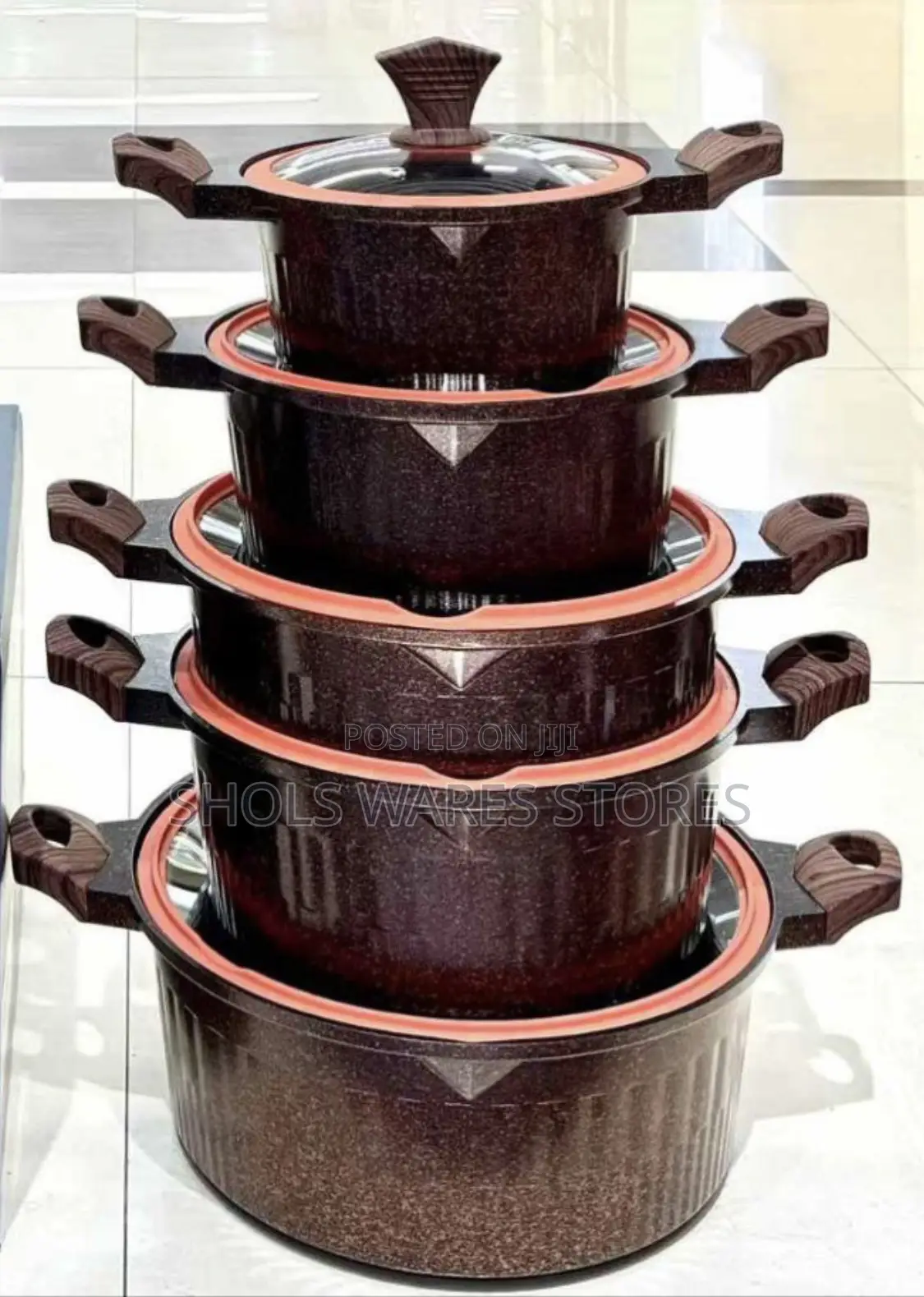 Crown Non Stick Pot Set