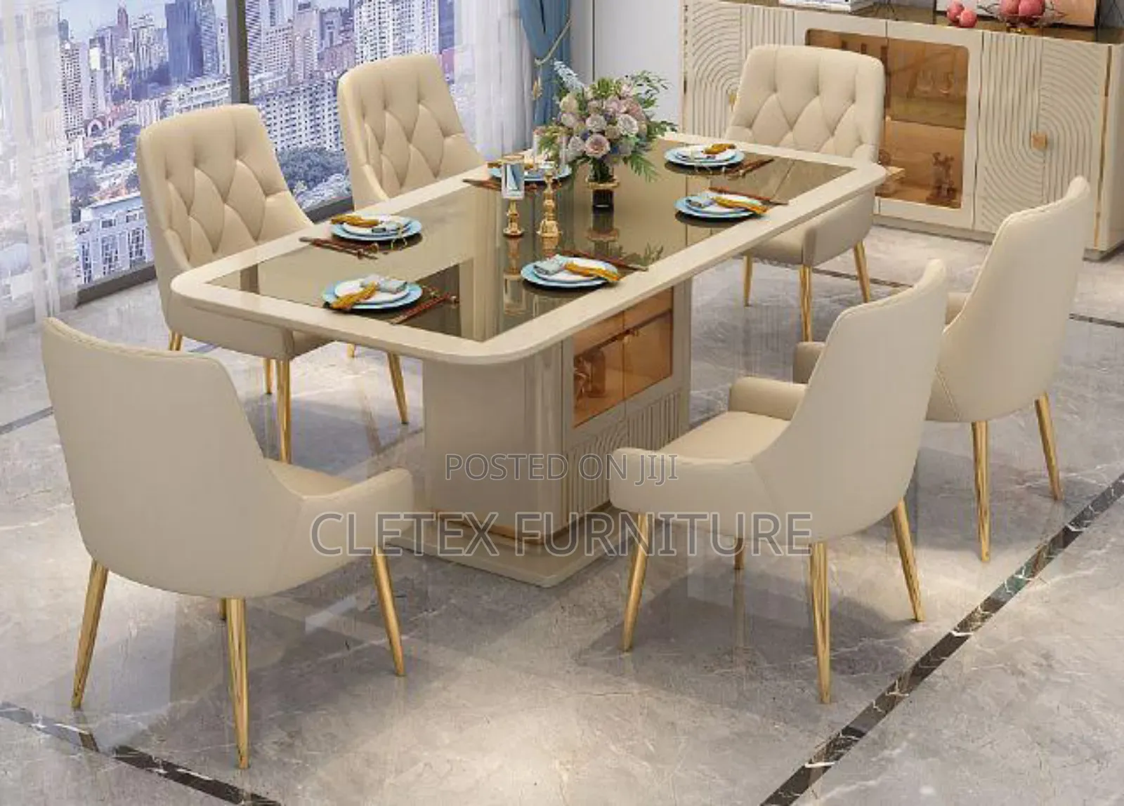 Quality Turkey Dining Table by 6 Seaters
