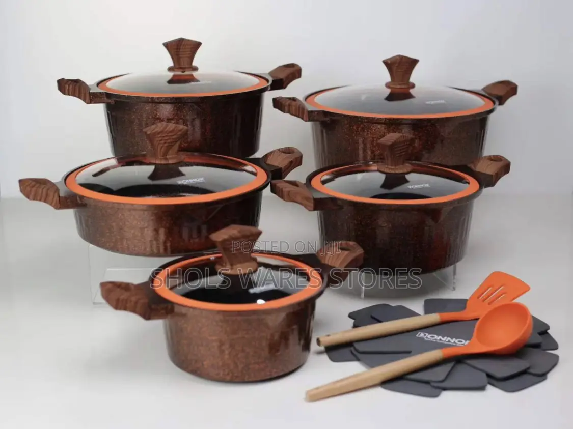 Crown Non Stick Pot Set