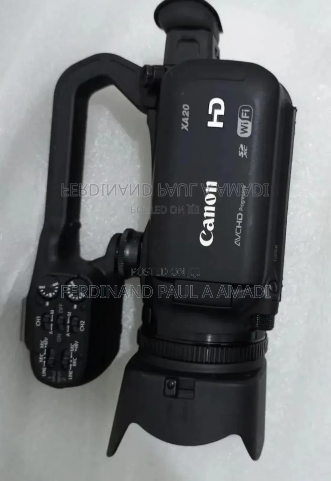 Canon Professional Video and Photo Camera Two Slot Memory Ca