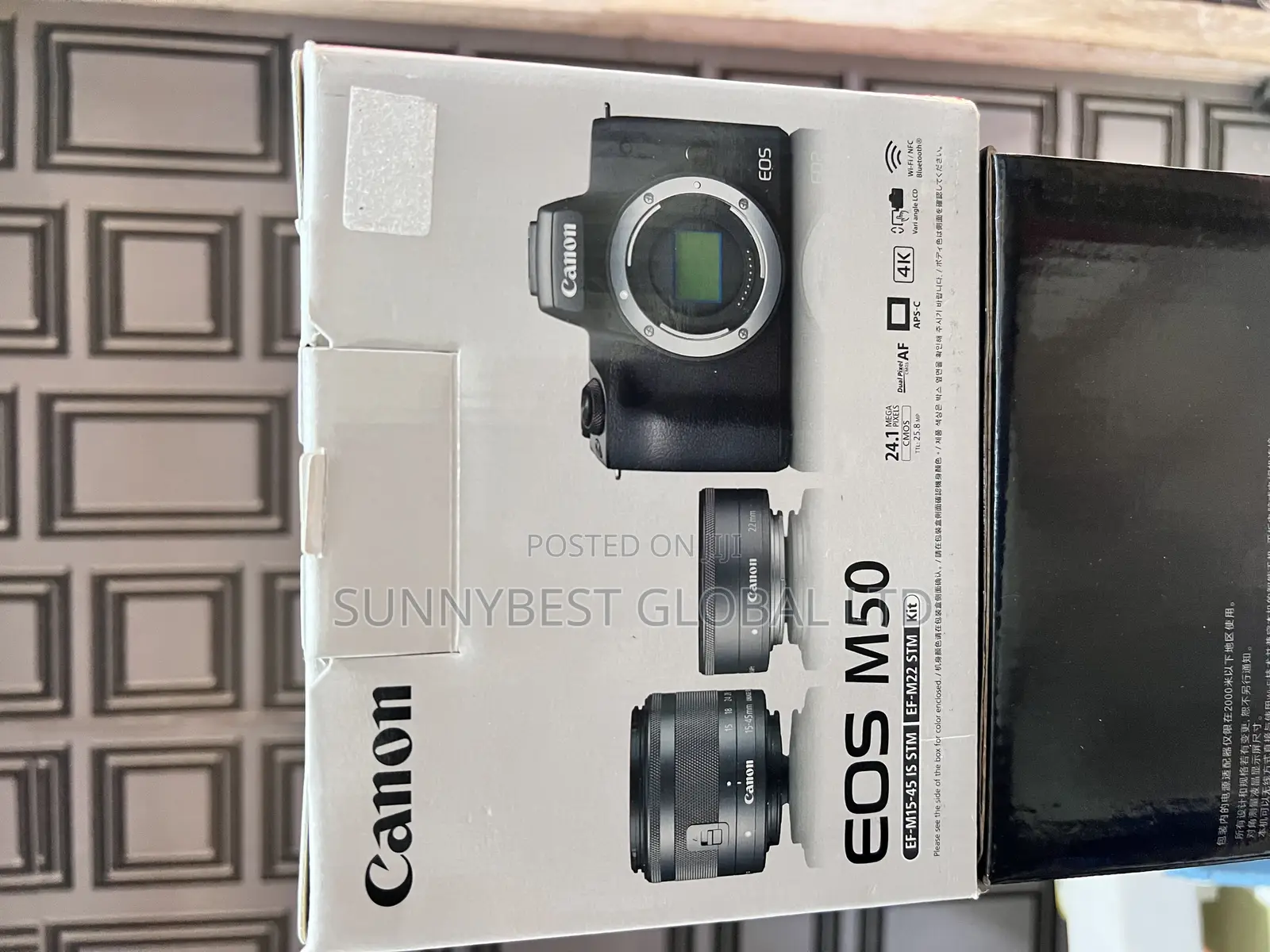 Canon M50 With 15-45mm Lens