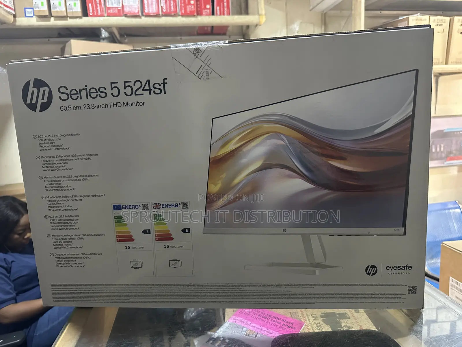 Hp Series 5 23.8 Inch FHD Monitor - 524sf
