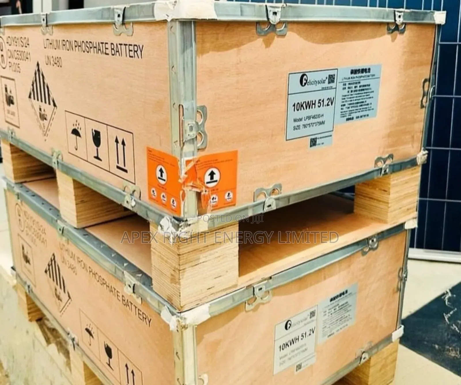 10kwh-51.2v Felicitysolar Lithium Ion Battery 200ah
