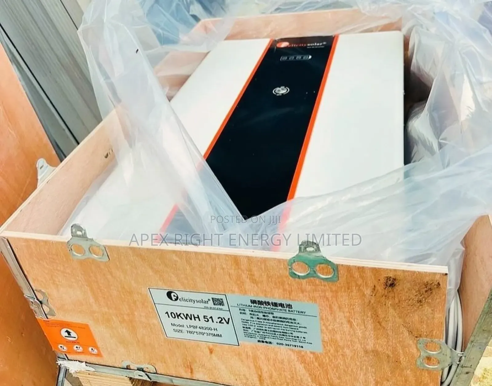 10kwh-51.2v Felicitysolar Lithium Ion Battery 200ah