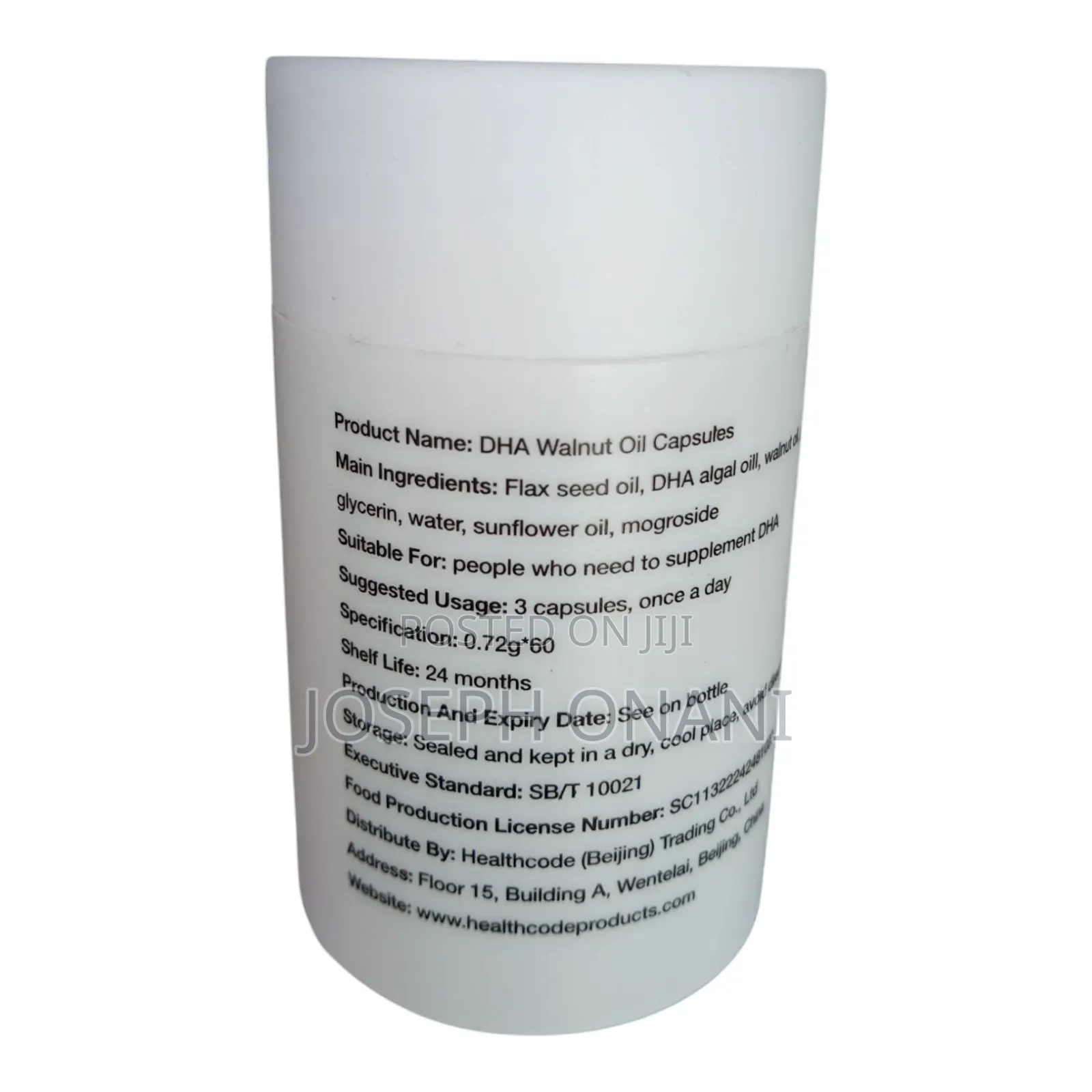 DHA Walnut Oil Capsule