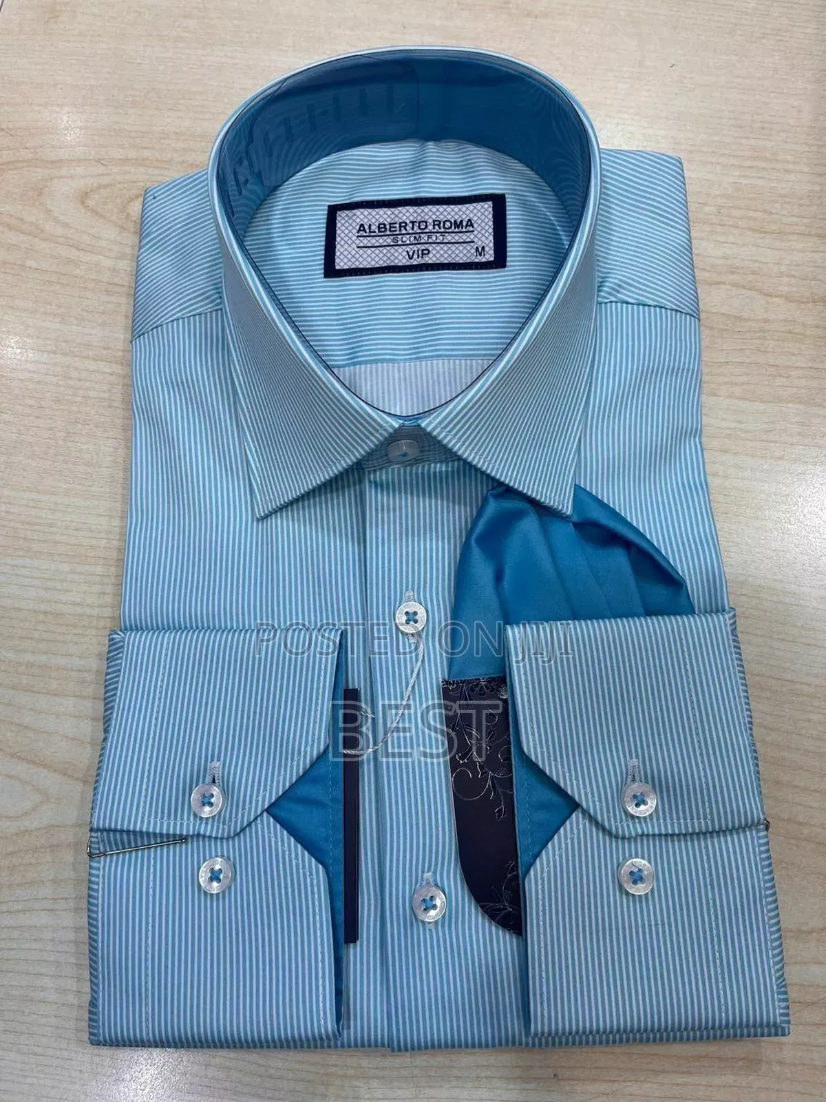 Tiny Stripes Italian Patterened Shirts