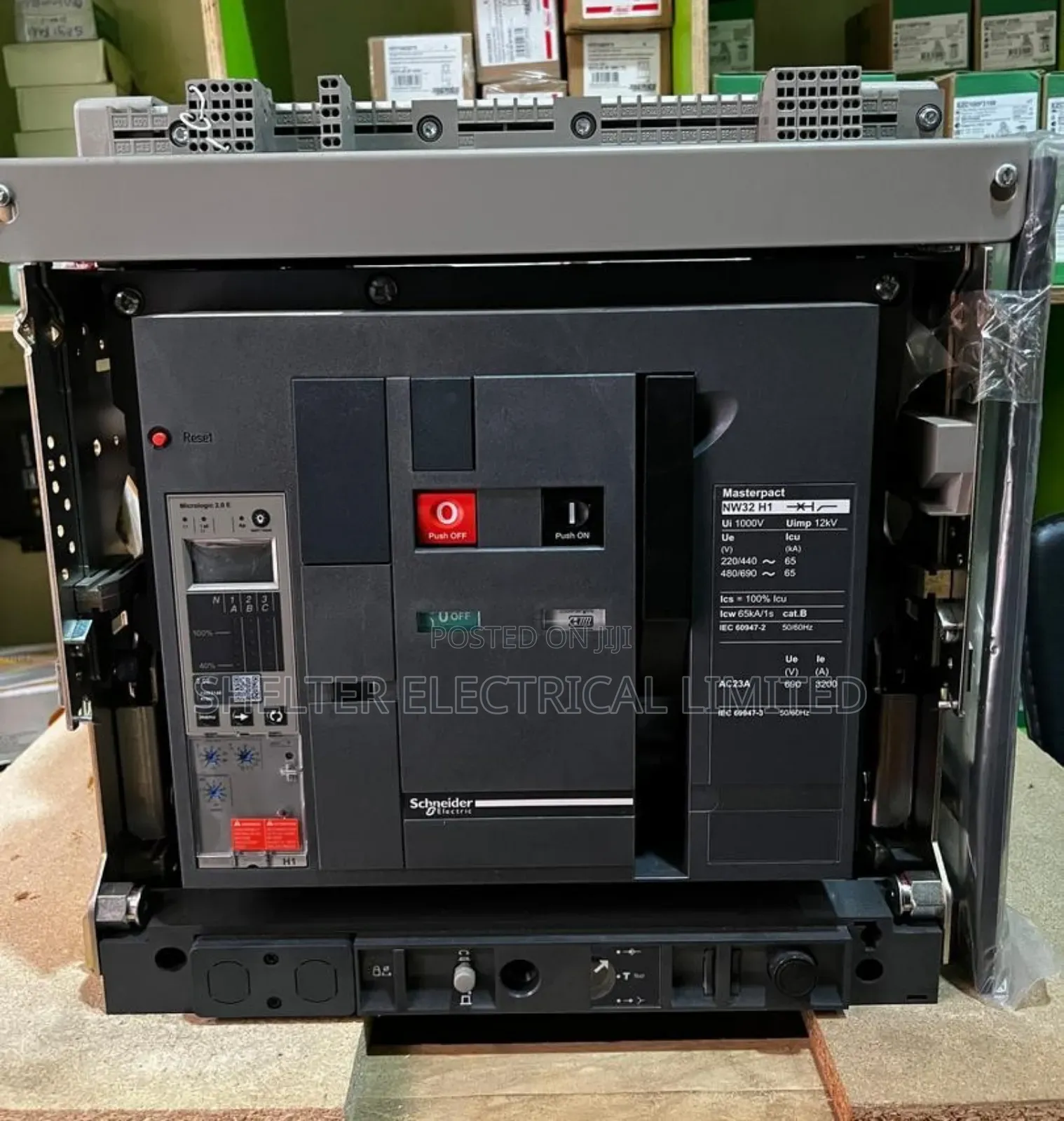 Detachable 3200amp 3pole Schneider Circuit Breaker