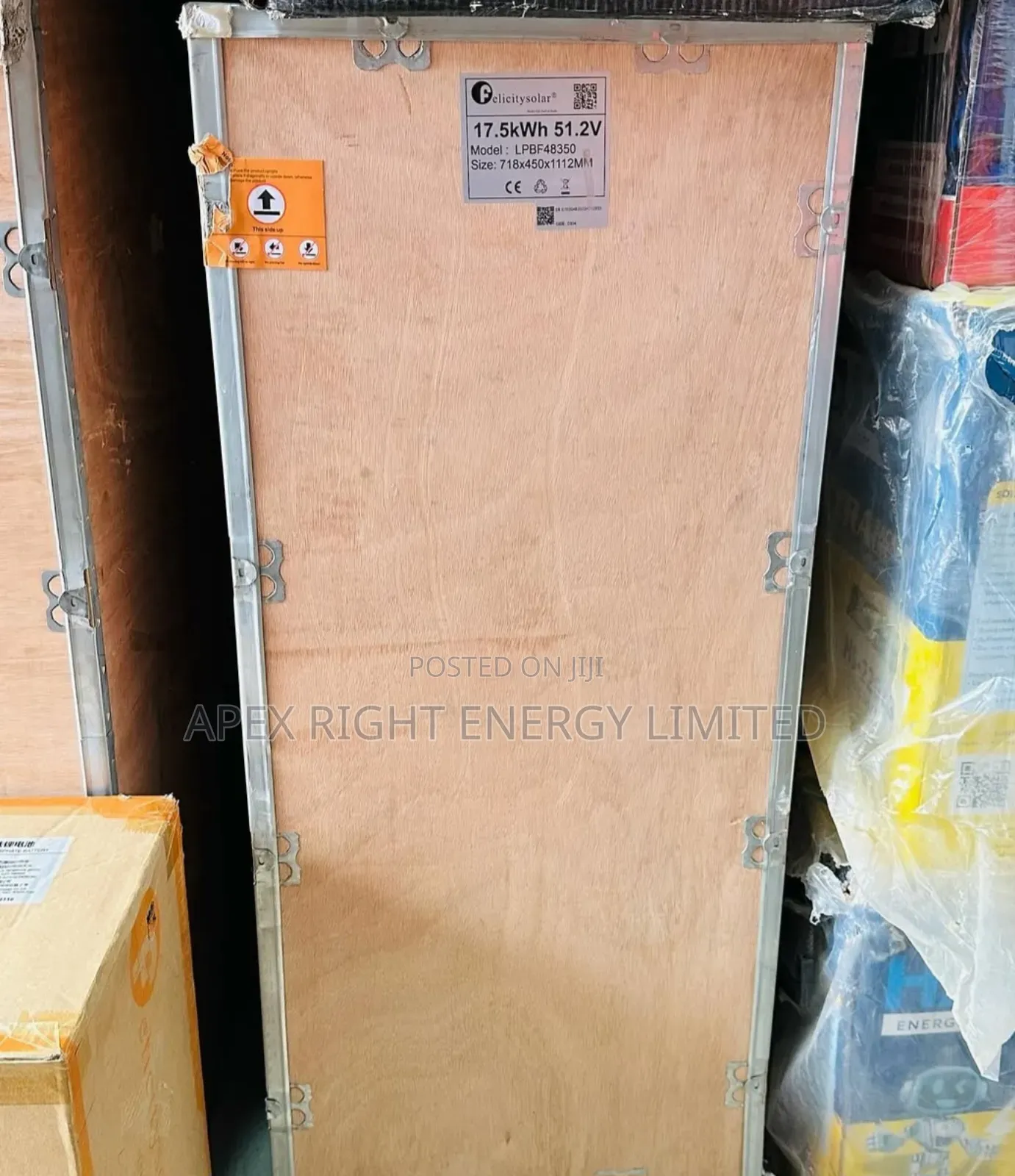 17.5kwh Felicity Lithium Battery 51.2volts