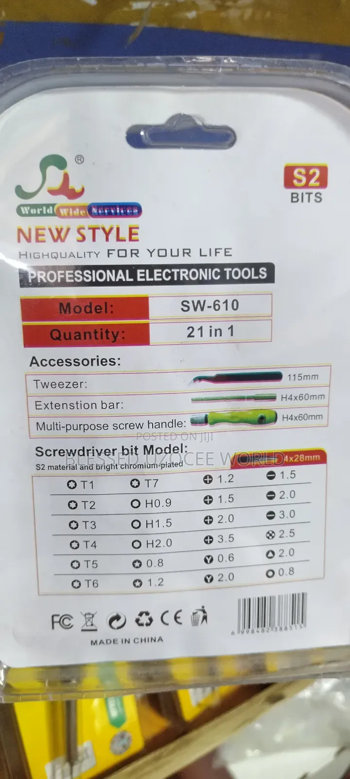21 In1 Sw-610 Professional Electronic,Phone Repair Scre Tool