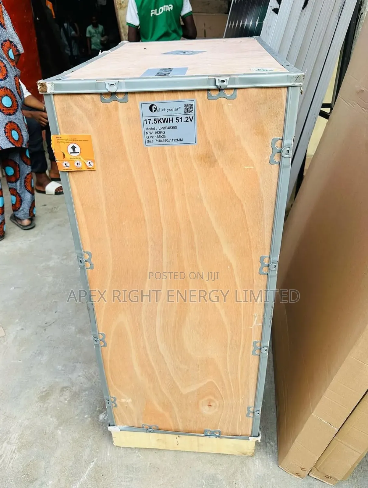 17.5kwh Felicity Lithium Battery 51.2volts