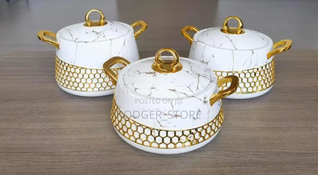 Luxury Hot Pot 3pcs Set 2L, 2.5L ,3L