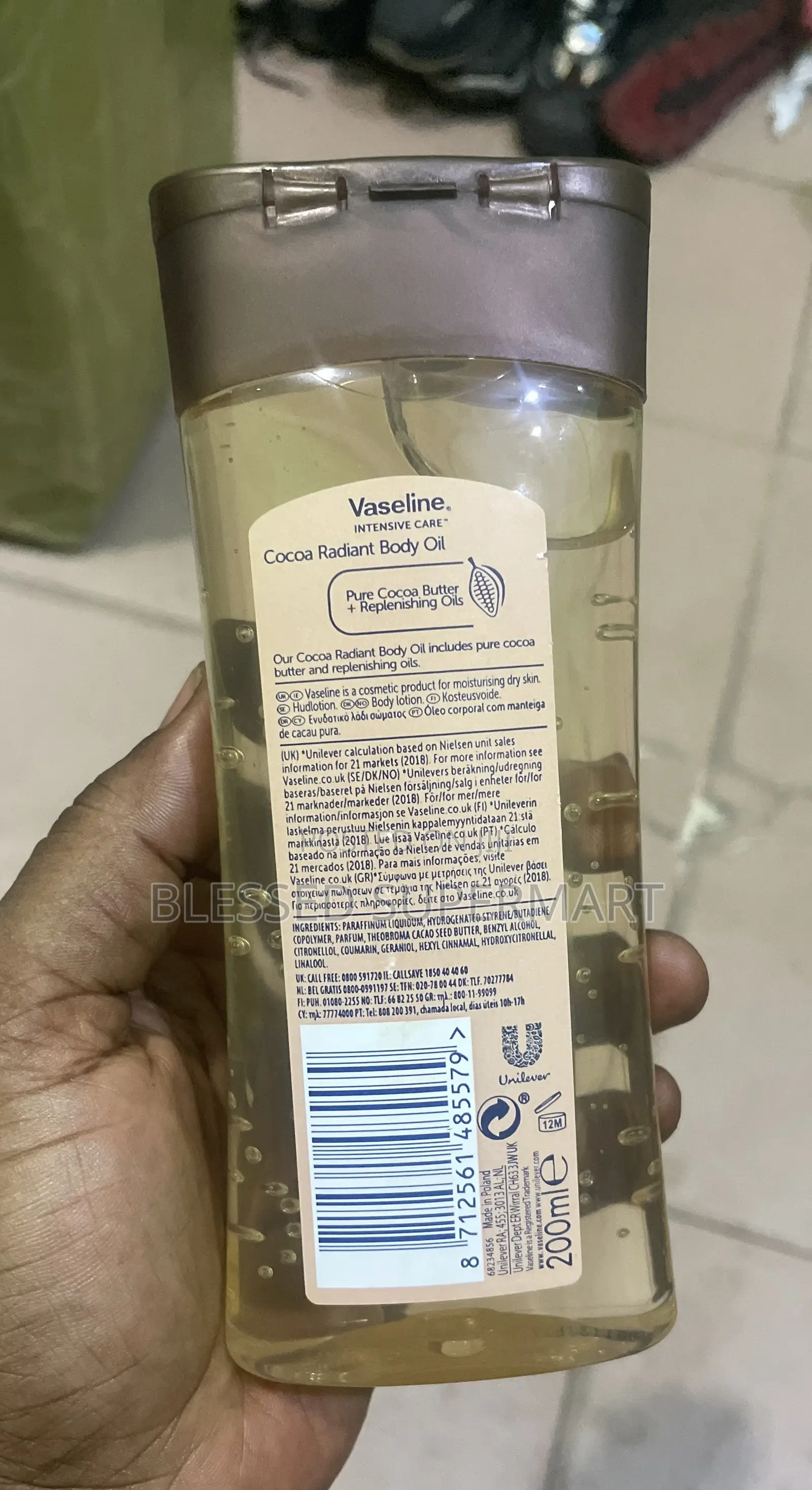 Vaseline Intensive Care Coco Radiant Body Oil