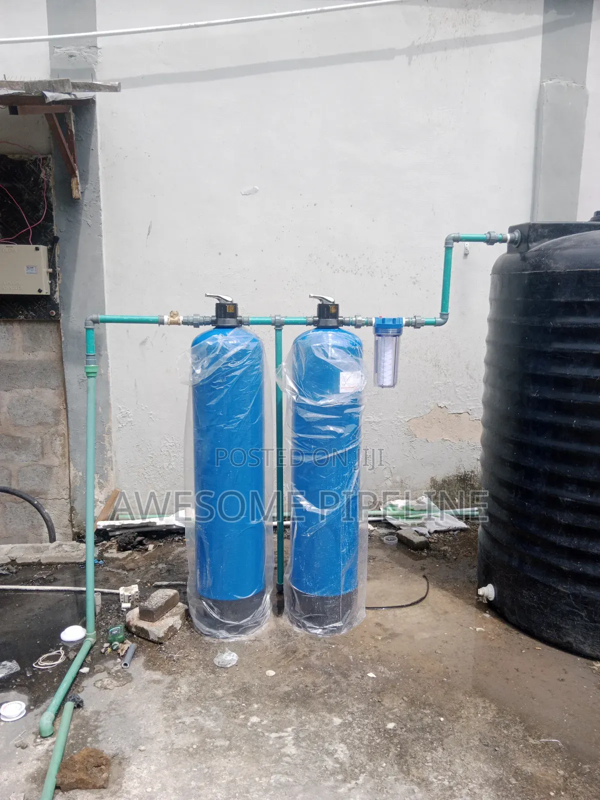 Fiberglass Treatment Plant