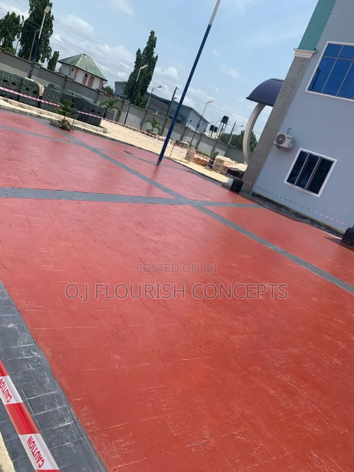 Alluring Stamped Concrete Flooring