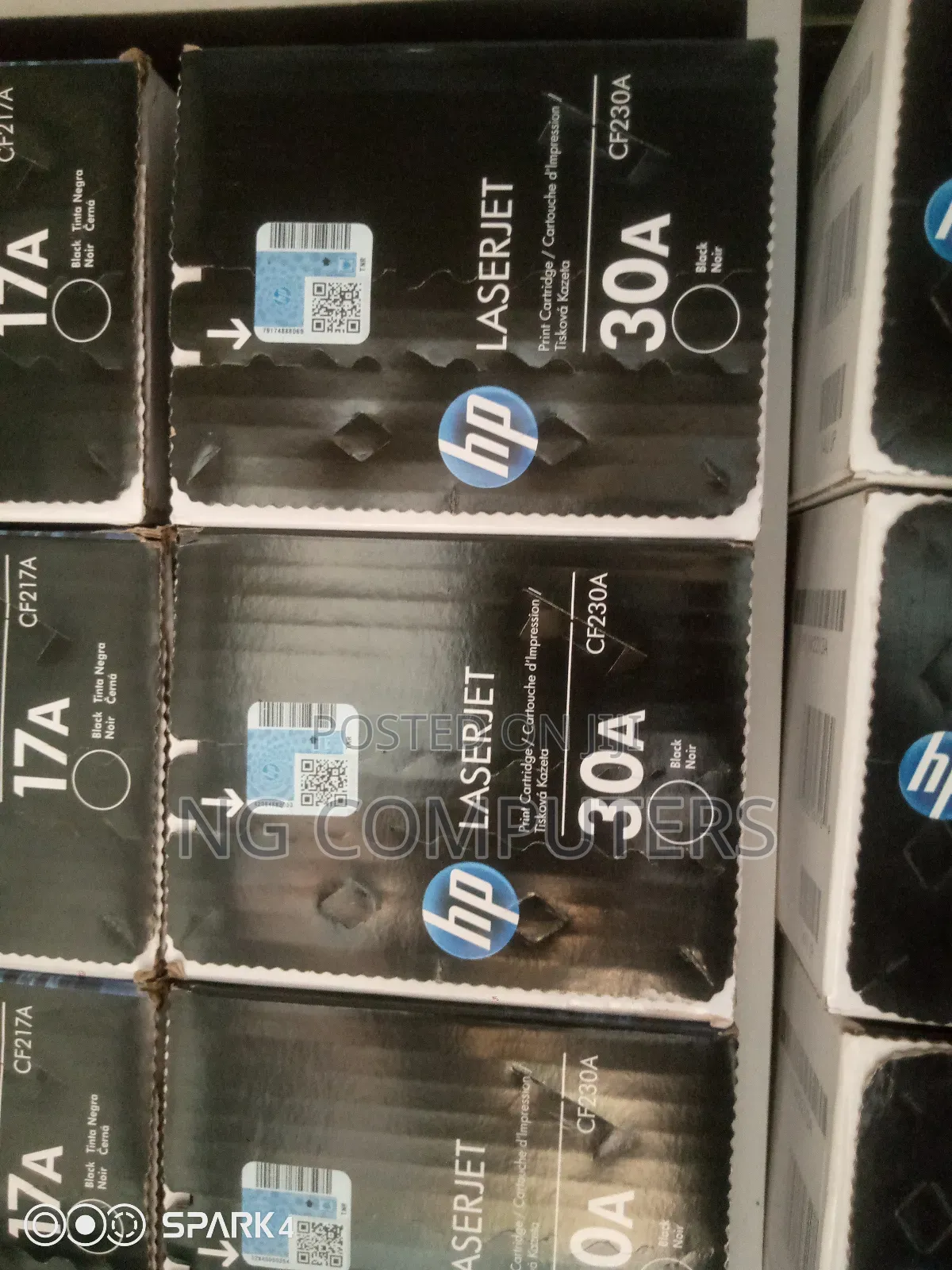 Hp Toner Cartridge 30A Black