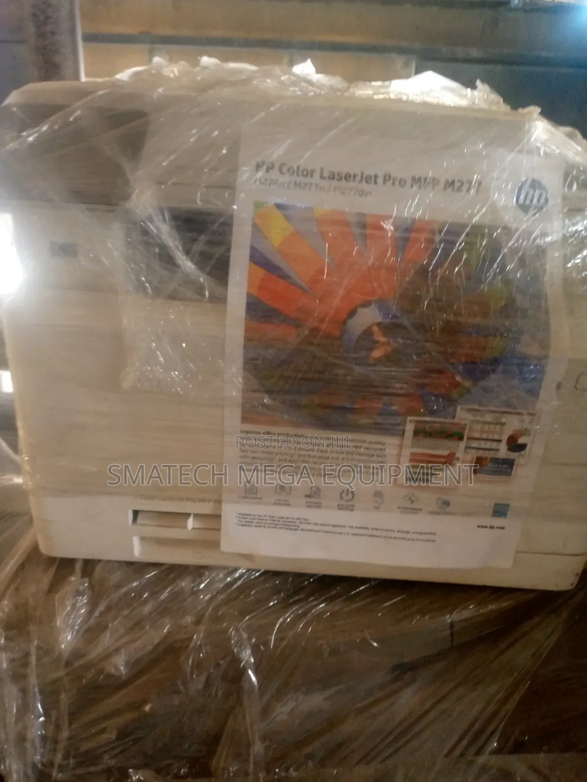 Hp Color Laserjet Pro M277dw Photocopy Machine ) Printer
