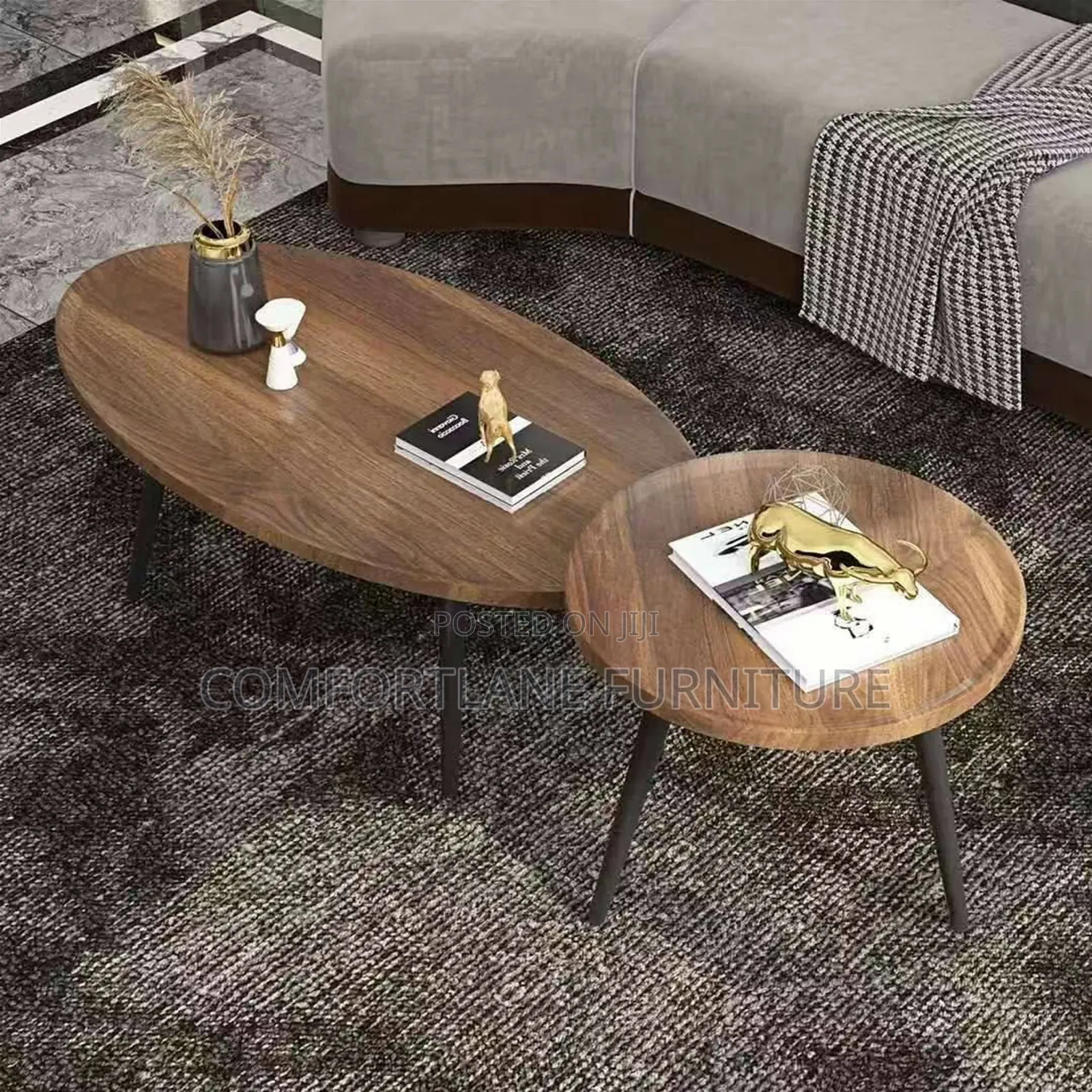 Two in One Wooden Centre Table
