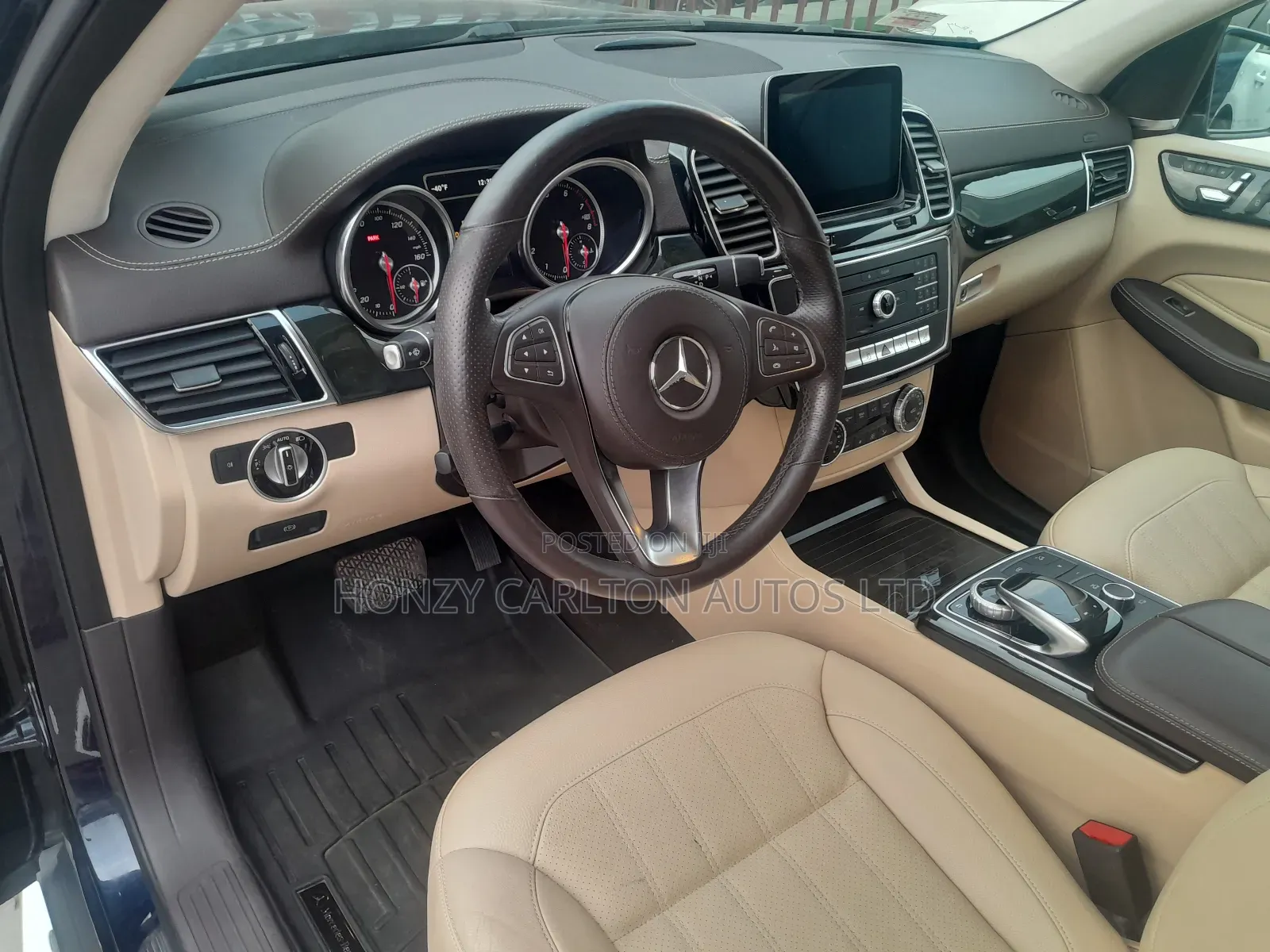 Mercedes-Benz GLS-Class GLS450 4Matic 2017 Blue