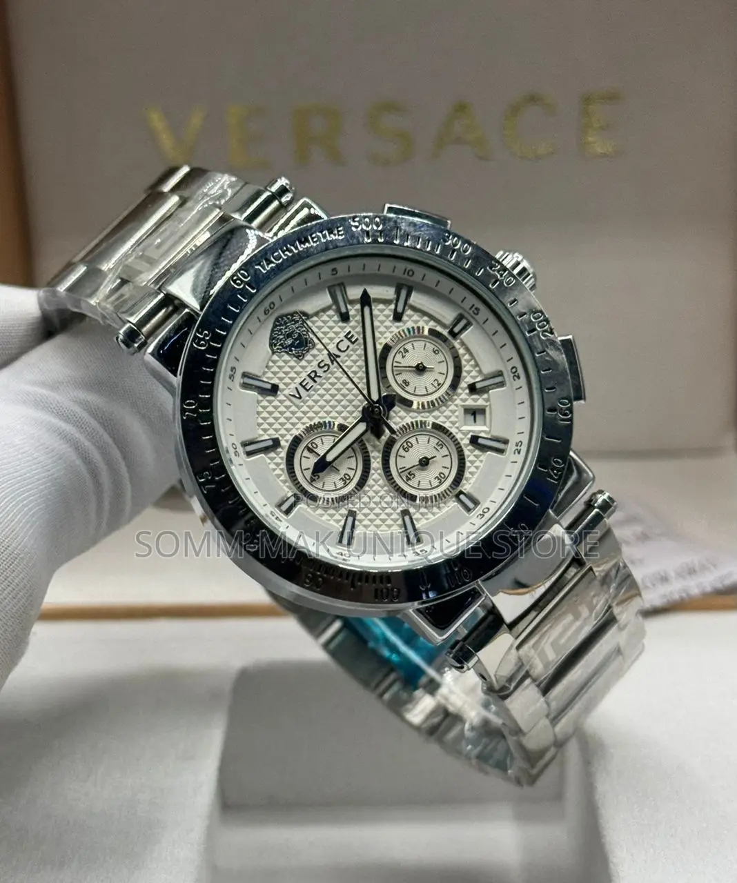 Versaces Active Chronograph Wrist Watch