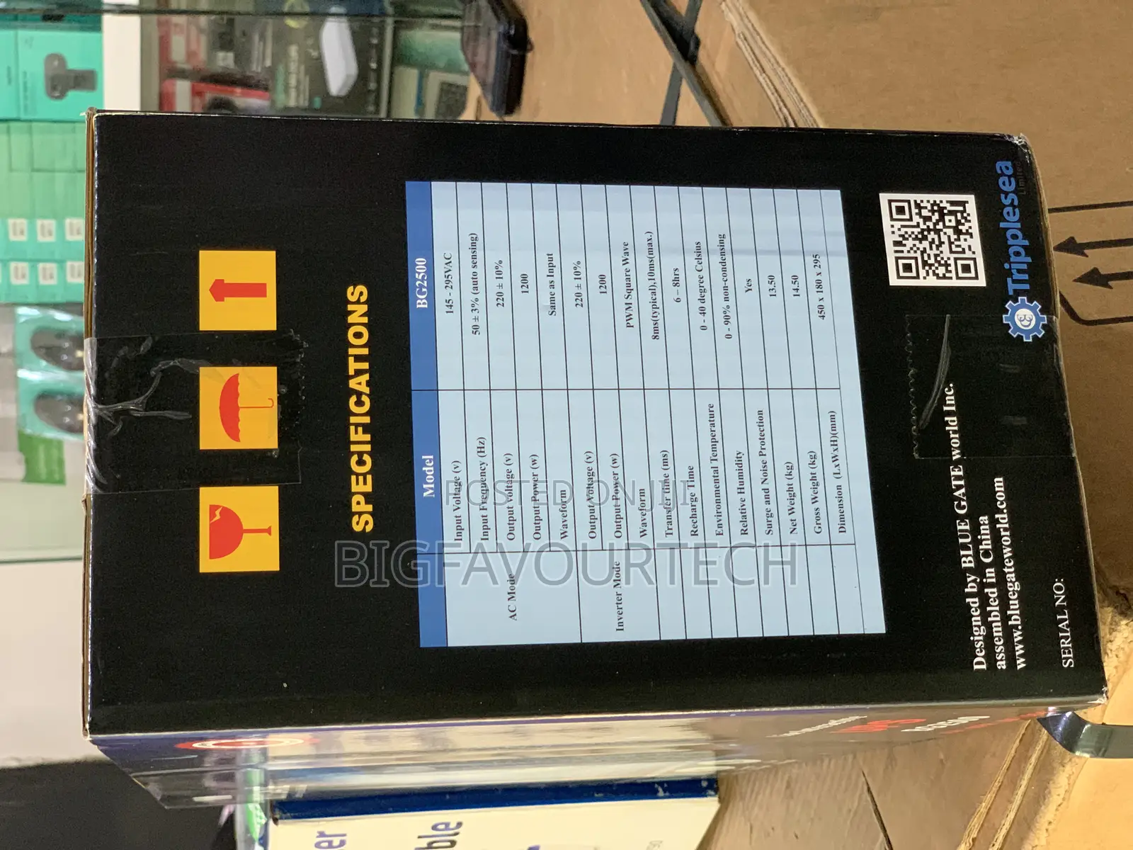 Bluegate 2.5kva Ups Bg2500