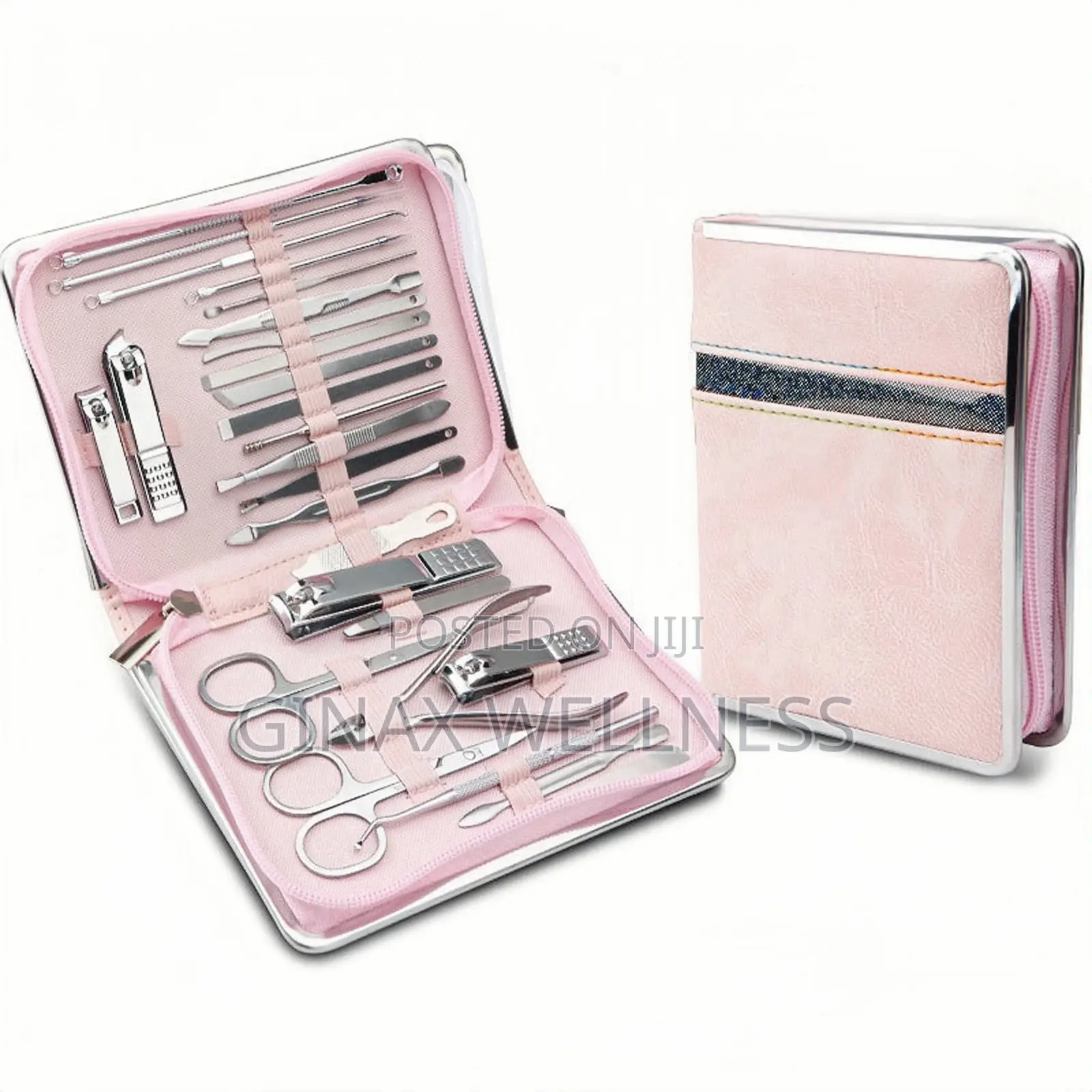 26-piece Manicure And Pedicure Set With Travel Case