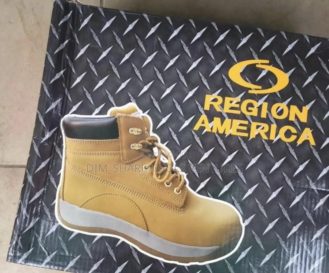 American Region Safety Boot