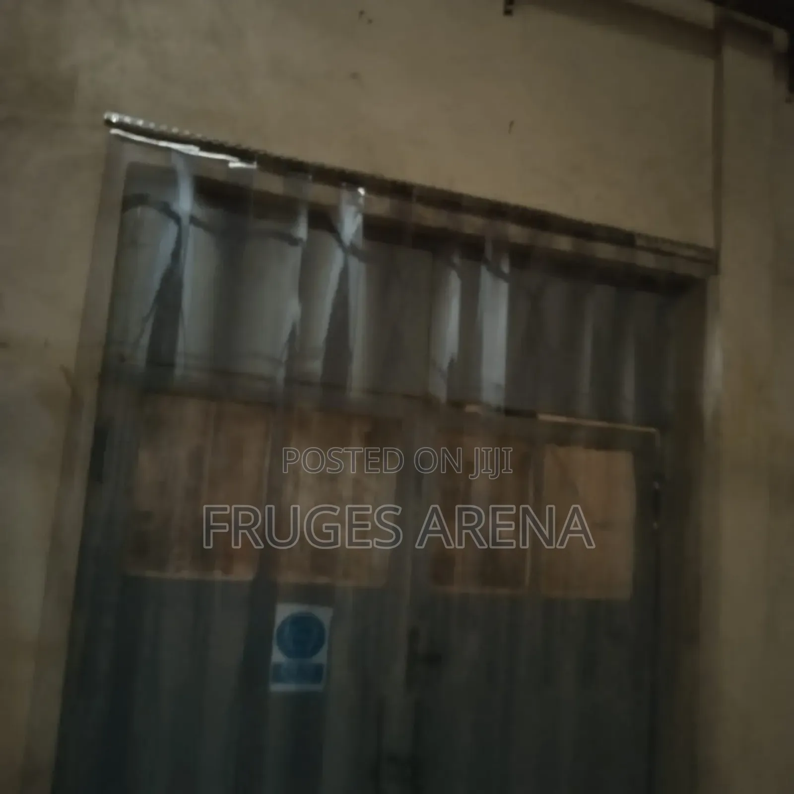 PVC Strip Curtain With 2 Hangers Bolts – Energy Efficient